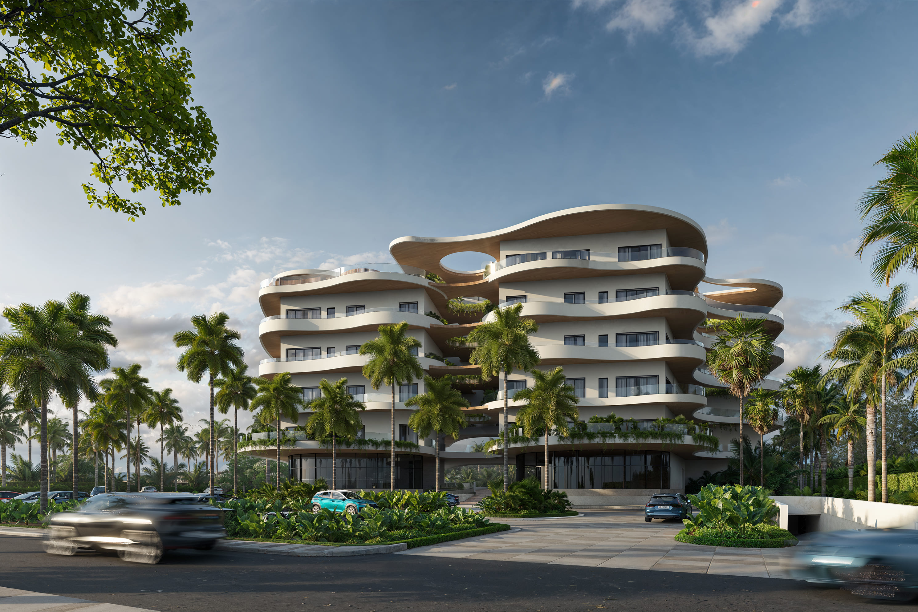 APARTMENT FOR SALE 1 BEDROOM MODERN DESIGN FACING LAKE CAP CANA