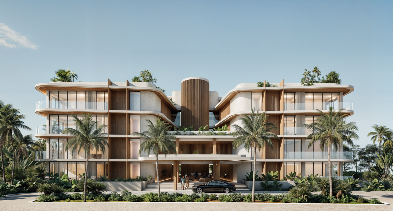 EXCLUSIVE 2-BEDROOM APARTMENT FOR SALE WITH LARGE TERRACE AND PANORAMIC VIEWS IN CAP CANA