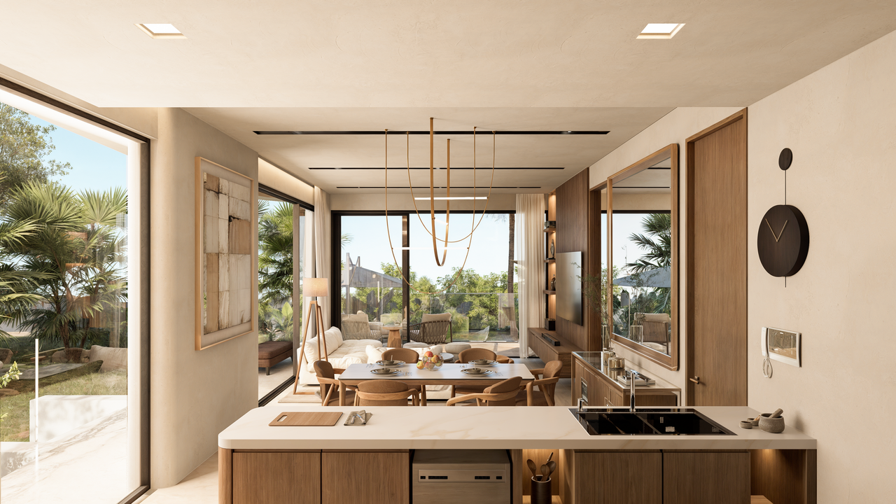 EXCLUSIVE 2-BEDROOM APARTMENT FOR SALE WITH LARGE TERRACE AND PANORAMIC VIEWS IN CAP CANA