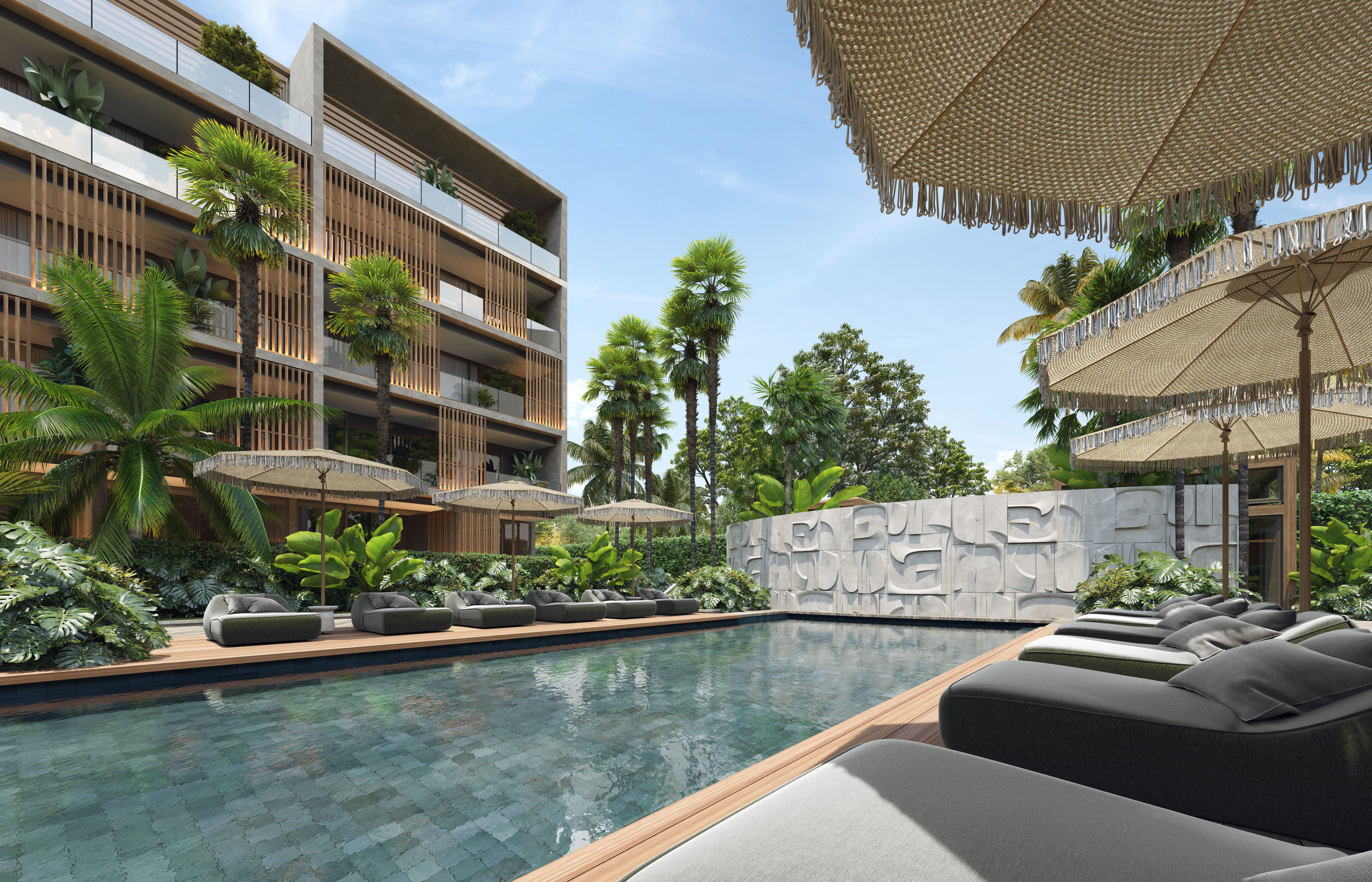 2 BEDROOM APARTMENT FOR SALE WITH SWIM-UP AND INFINITY ROOFTOP IN PUNTA CANA photo 2