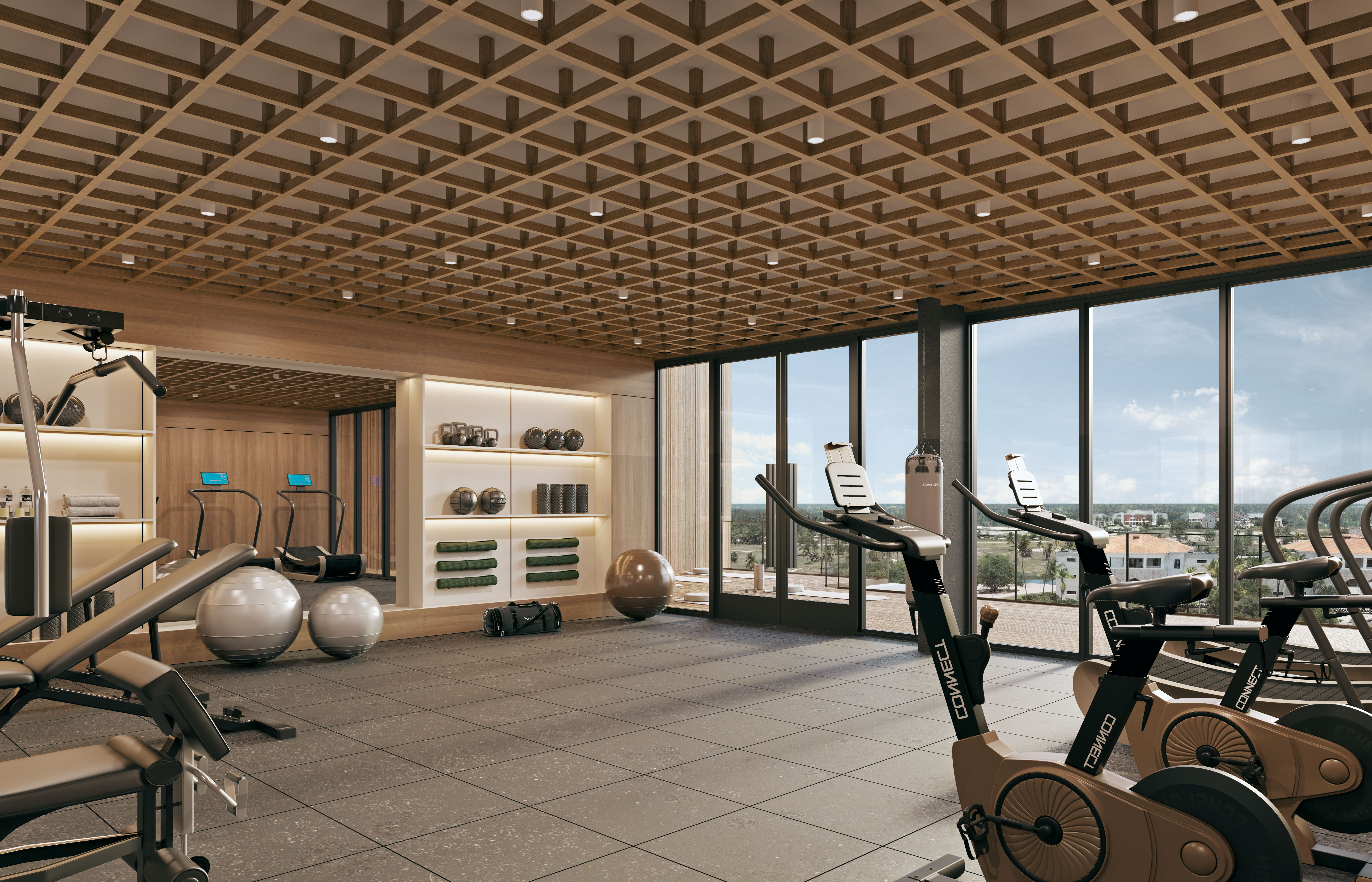 2 BEDROOM APARTMENT FOR SALE WITH SWIM-UP AND INFINITY ROOFTOP IN PUNTA CANA