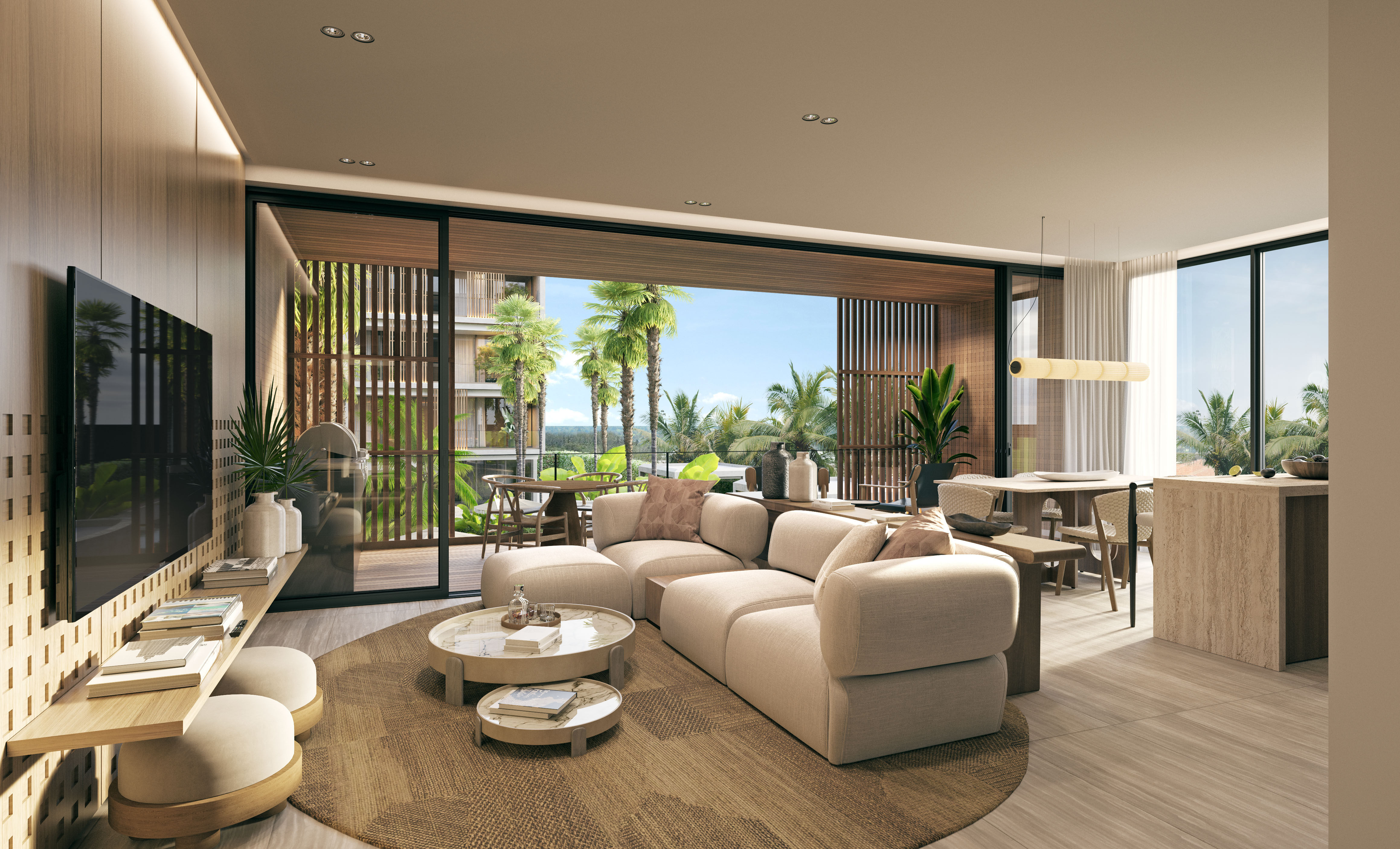 2 BEDROOM APARTMENT FOR SALE WITH SWIM-UP AND INFINITY ROOFTOP IN PUNTA CANA