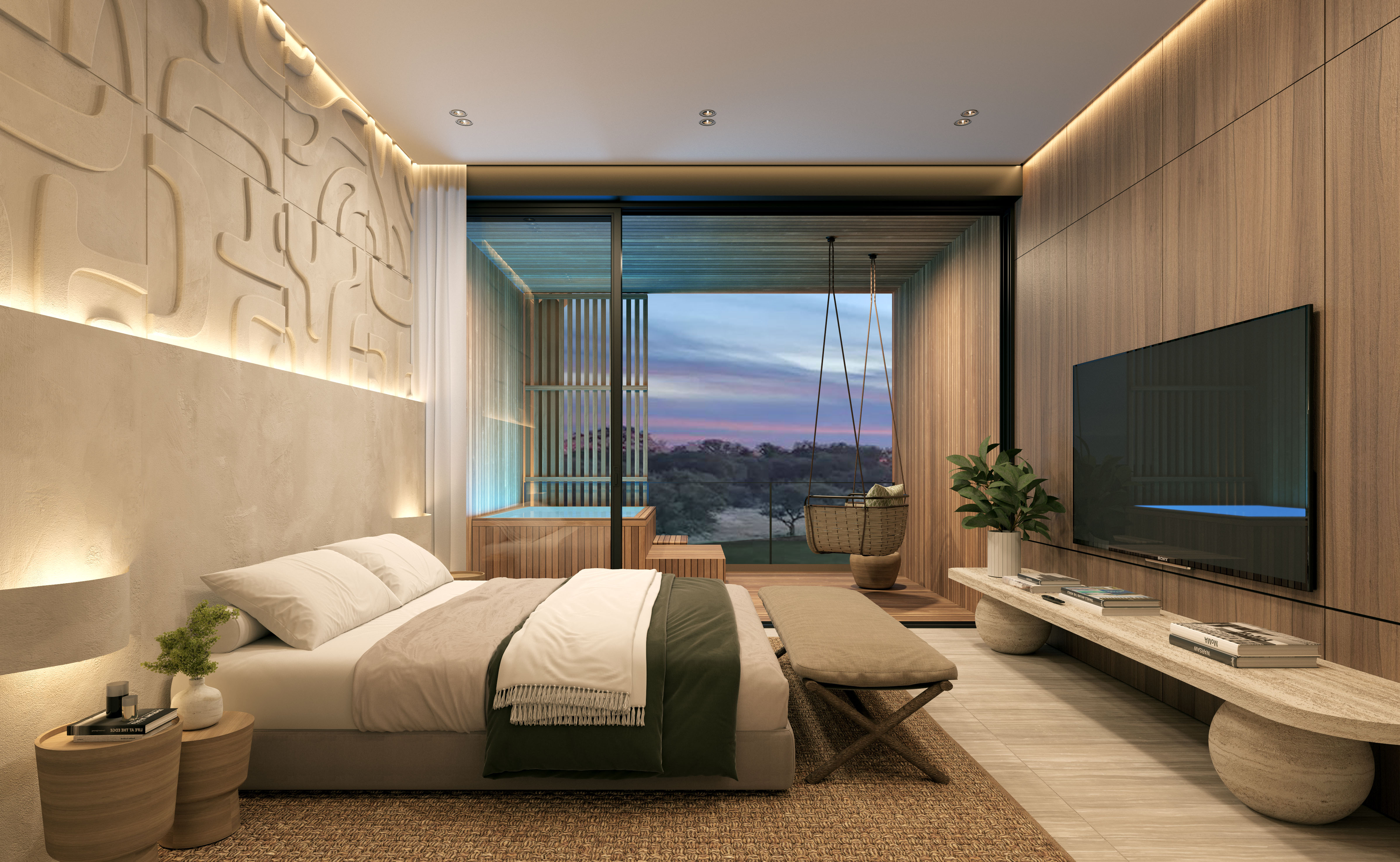2 BEDROOM APARTMENT FOR SALE WITH SWIM-UP AND INFINITY ROOFTOP IN PUNTA CANA