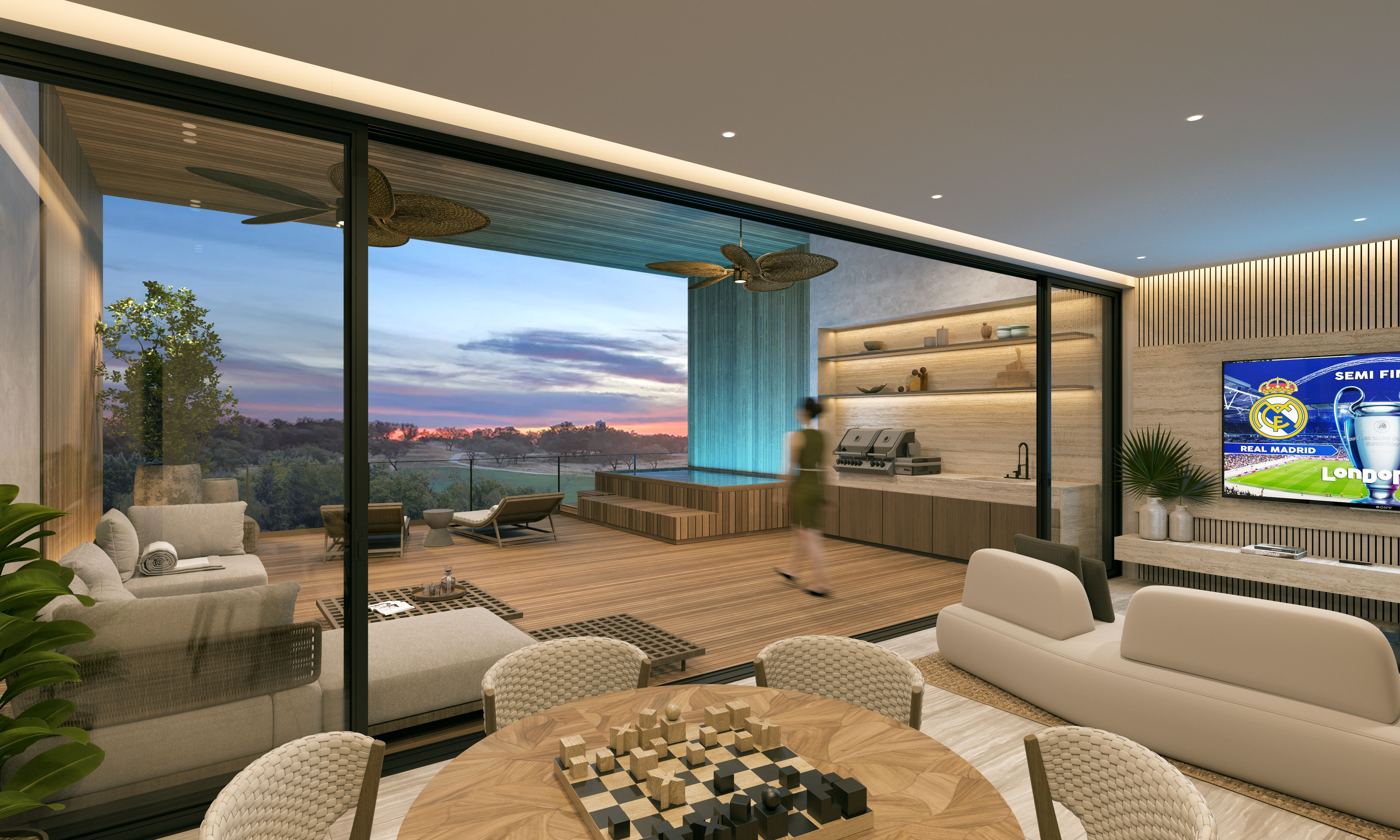 2 BEDROOM APARTMENT FOR SALE WITH SWIM-UP AND INFINITY ROOFTOP IN PUNTA CANA