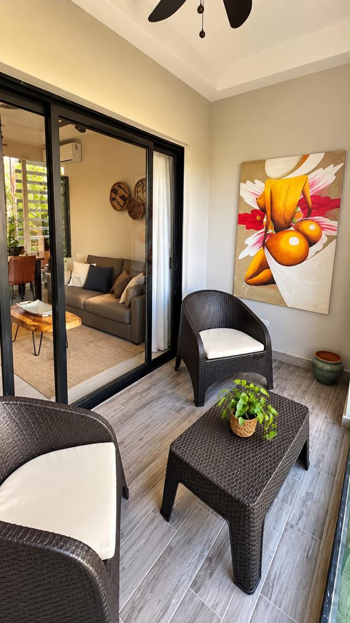 FURNISHED 1 BEDROOM APARTMENT FOR RENT IN VISTA CANA